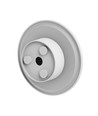 12W Wandleuchte - IP44 Außenbereich, Ø18cm, 3 Lichtfarben, Weiß