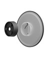 18W Wandleuchte - IP44 Außenbereich, Ø25cm, 3 Lichtfarben, Schwarz, CCT