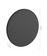 18W Wandleuchte - IP44 Außenbereich, Ø25cm, 3 Lichtfarben, Schwarz, CCT