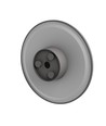 18W Wandleuchte - IP44 Außenbereich, Ø25cm, 3 Lichtfarben, grau, CCT