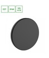 9W Wandleuchte - IP44 Außenbereich, Ø12cm, 3 Lichtfarben, CCT, schwarz