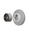 9W Wandleuchte - IP44 Außenbereich, Ø12cm, 3 Lichtfarben, Grau, CCT