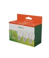LED-Leuchtmittel E27 1W - 230V, Filament, Warmweiß, Klar, Spectrum, 3er-Pack