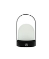 Wiederaufladbare LED-Tischlampe Innen/Außen - Schwarz, dimmbar, IP54 für den Außenbereich
