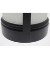 Wiederaufladbare LED-Tischlampe Innen/Außen - Schwarz, dimmbar, IP54 für den Außenbereich