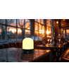 Wiederaufladbare LED-Tischlampe Innen/Außen - Schwarz, dimmbar, IP54 für den Außenbereich
