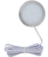Ø6cm Sono60 Möbelspot RA92 - 12V DC, Maße: Ø6 cm, Aufbaumontage, Schrankbeleuchtung, gebürsteter Stahl
