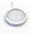 Ø6cm Sono60 Möbelspot RA92 - 12V DC, Maße: Ø6 cm, Aufbaumontage, Schrankbeleuchtung, gebürsteter Stahl