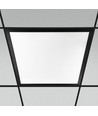60x60 hintergrundbeleuchtetes CCT LED-Panel, 36W - 140lm/W, schwarzer Rahmen