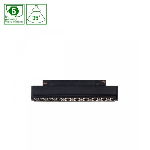 7W SHIFT LED Schienenspot, 48V - RA90, 3000K, 35 Grad, verstellbar, schwarz