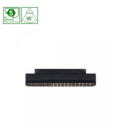 7W SHIFT LED Schienenspot, 48V - RA90, 3000K, 35 Grad, verstellbar, schwarz