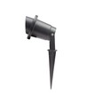 FLORI GU10 - Aluminium, winkelverstellbar, IP65, 98x180mm, schwarzer Erdspieß, ohne Leuchtmittel