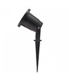 FLORI GU10 - Aluminium, winkelverstellbar, IP65, 98x145mm, schwarz, Erdspieß, ohne Leuchtmittel