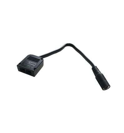 LEDlife Dupont Verteiler - Schwarz, 2 Ausgänge