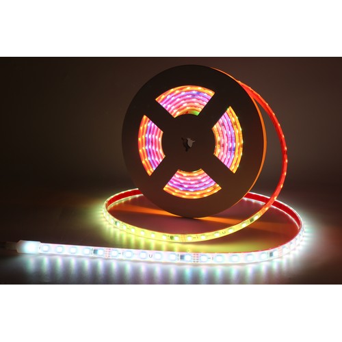 10m 12W/m RGBIC LED-Streifen - 24V DC, IP68, 60 LEDs pro Meter