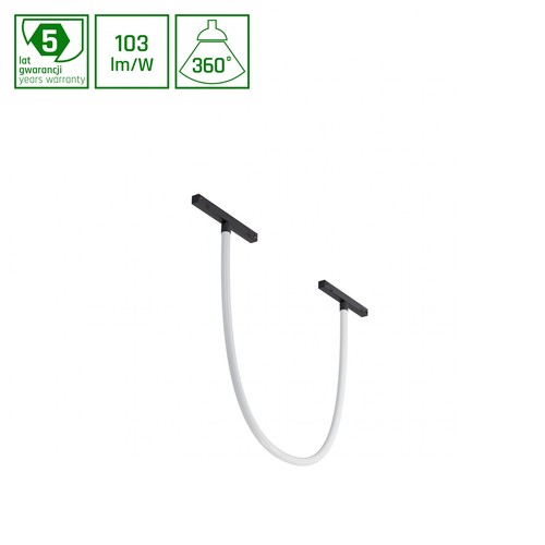100cm 16W SHIFT Neon Flex für 48V Schienensystem - 3000K, 1640lm, 48V, IP20