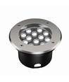 LEDlife Einbaustrahler - 12W, rund, Edelstahl, 24V AC/DC