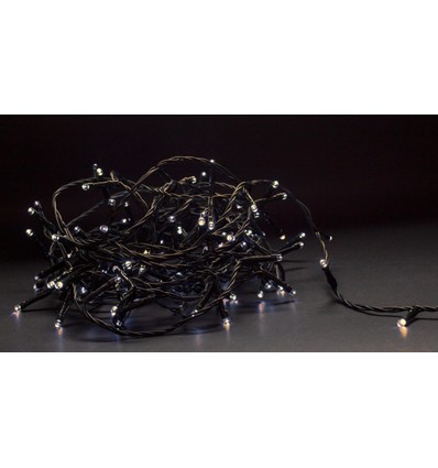14 m warmweiße LED-Lichterkette für Weihnachten - 180 LEDs, Memory-Funktion, IP44 für den Außenbereich, 230V