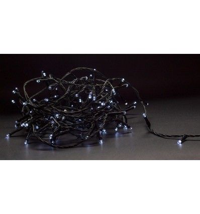 Outlet: 4 m Eiskristall kaltweiß LED-Lichterkette - 180 LEDs, IP44 für den Außenbereich, 230V