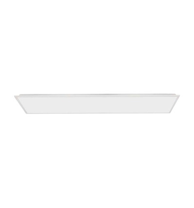 120x30 hintergrundbeleuchtetes LED-Panel, 40W - 120lm/W, weißer Rahmen