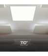V-Tac 60x60 hinterleuchtetes LED-Panel - 36W, weißer Rahmen