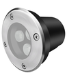 LEDlife Einbau-Spot - 3W, rund, Edelstahl, 24V AC/DC