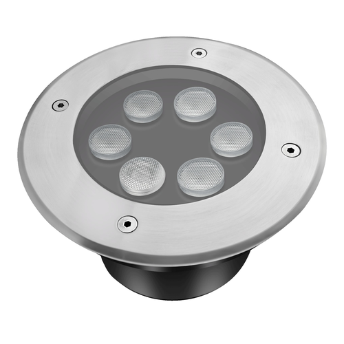 LEDlife Einbaustrahler - 6W, rund, Edelstahl, 24V AC/DC