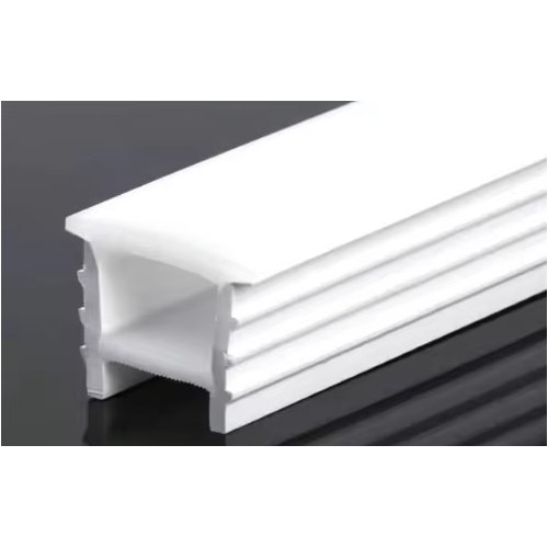 Silikonprofil 18x13 zum Einfräsen - Pro Meter, Ausschnittmaß 14x14mm, passend für 8-10mm breite LED Strips