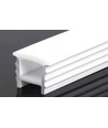 Silikonprofil 18x13 zum Einfräsen - Pro Meter, Ausschnittmaß 14x14mm, passend für 8-10mm breite LED Strips