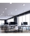 12W Ø17cm 2-in-1 LED Einbaupanel - 125lm/W, 4000K, Loch: Ø14,5 cm, Maße: Ø17 cm, Aufbau/Einbau