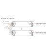 36W dimmbarer LED-Treiber - Triac Phasenanschnitt/abschnitt + Push-Dim, passend für unsere großen 29W+36W LED-Panels