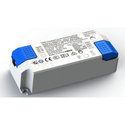 Lifud 20W / 400-550mA dimmbarer LED-Treiber - 25-40V, Triac Phasenanschnitt/abschnitt, flickerfrei
