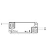 Lifud 20W / 400-550mA dimmbarer LED-Treiber - 25-40V, Triac Phasenanschnitt/abschnitt, flickerfrei