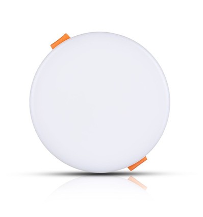 12W Ø12cm LED Einbaupanel - Samsung LED-Chip, Ausschnitt: Ø7,5 cm, Maße: Ø12 cm