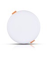 12W Ø12cm LED Einbaupanel - Samsung LED-Chip, Ausschnitt: Ø7,5 cm, Maße: Ø12 cm