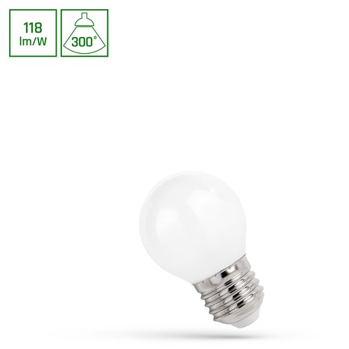 E27 5,5W LED Tropfenlampe - G45, 650lm, 4000K, neutralweiß