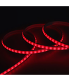 5m 9W/m RGB CLIP-ON LED-Streifen - 230V, IP67 wasserdicht, weiße Abdeckung, 60 LED