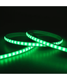5m 9W/m RGB CLIP-ON LED-Streifen - 230V, IP67 wasserdicht, weiße Abdeckung, 60 LED