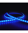 5m 9W/m RGB CLIP-ON LED-Streifen - 230V, IP67 wasserdicht, weiße Abdeckung, 60 LED