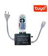 230V RGB WIFI Smart Home CLIP-ON Controller - Inkl. Endkappe, für 230V, Speicherfunktion, 100 m