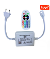 230V RGB WIFI Smart Home CLIP-ON Controller - Inkl. Endkappe, für 230V, Speicherfunktion, 50 m