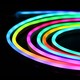 5m RGBIC Neon Flex Komplett-Set 7x14 Neonflex - USB, Bluetooth-App, Fernbedienung