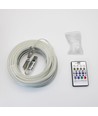 5m RGBIC Neon Flex Komplett-Set 7x14 Neonflex - USB, Bluetooth-App, Fernbedienung