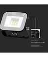 10W LED-Fluter - Samsung LED-Chip, Arbeitsleuchte, Außenbereich
