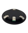 2.8W D1 Gen3 Full Spectrum LED Einbaustrahler RA97 - Schwarz, 2700K