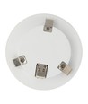 2.8W D1 Gen3 Full Spectrum LED Einbaustrahler RA97 - 3000K, Weiß