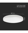 18W LED Sensorleuchte - IP44, Samsung LED Chip, Mikrowellensensor, inkl. Leuchtmittel