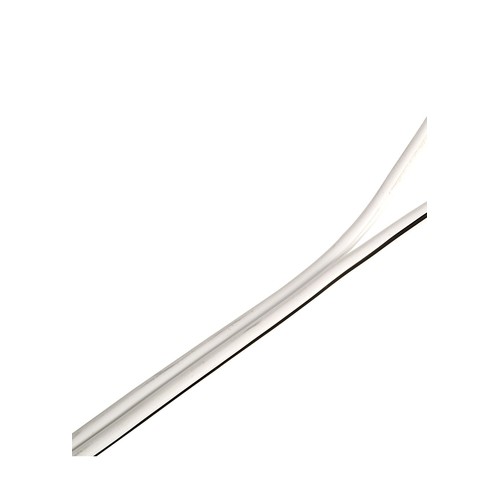 12-24V Kabel weiß - 2x0,35mm², Meterware, mind. 5 Meter