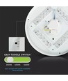 18W LED Deckenleuchte - CCT, 3 Lichtfarben, Ø31cm