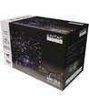 8 m kaltweiß Cluster LED-Lichterkette - 400 LEDs, Memory-Funktion, IP44 für den Außenbereich, 230V